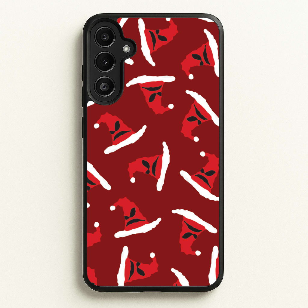 Sorting Christmas Hat Pattern Galaxy A34 Case