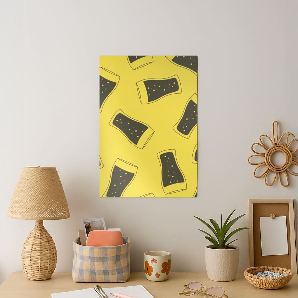 Pint Pattern Art Print