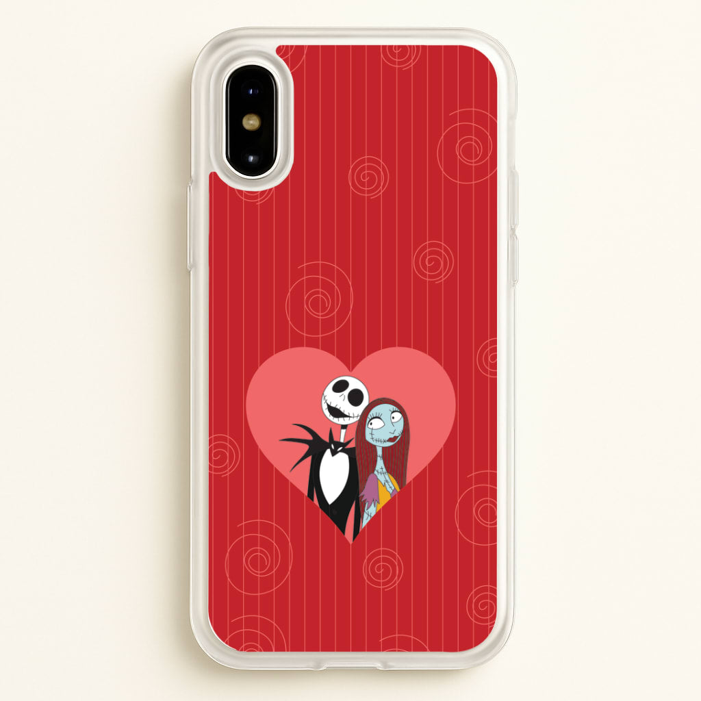 J And S Heart iPhone X / XS Case