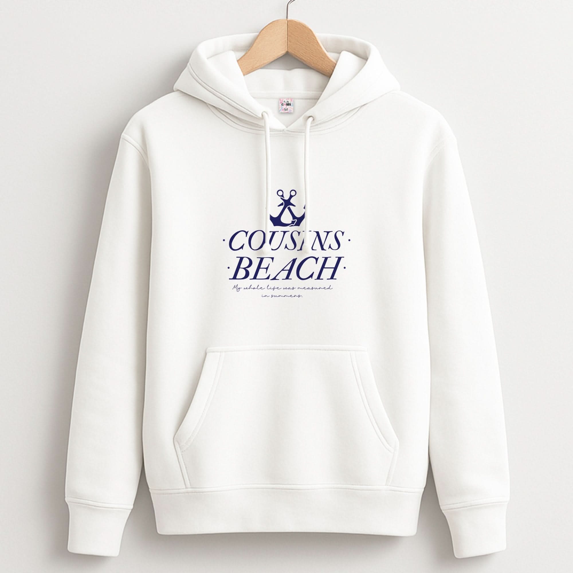 Stripes Cousin Beach Unisex Hoodie