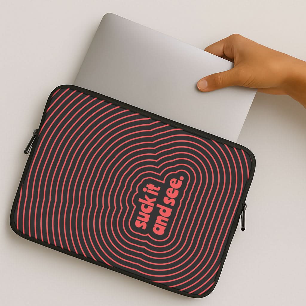 Suck It And See Psychedelic MacBook Cover