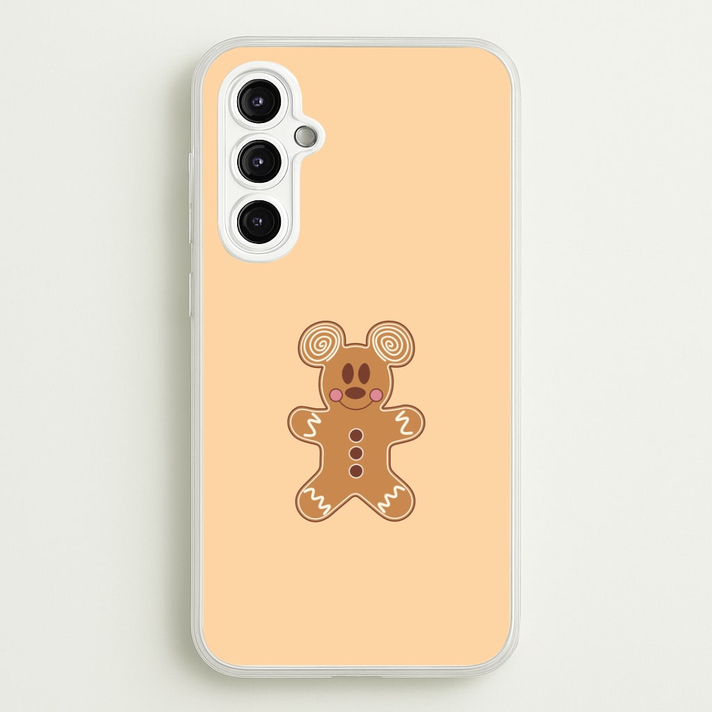 Cartoon Mouse Gingerbread Galaxy A14 Case