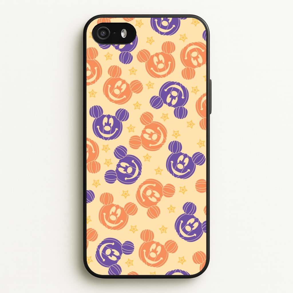 Pumkin Mouse And Stars Pattern iPhone 5 / 5s / SE 2016 Case