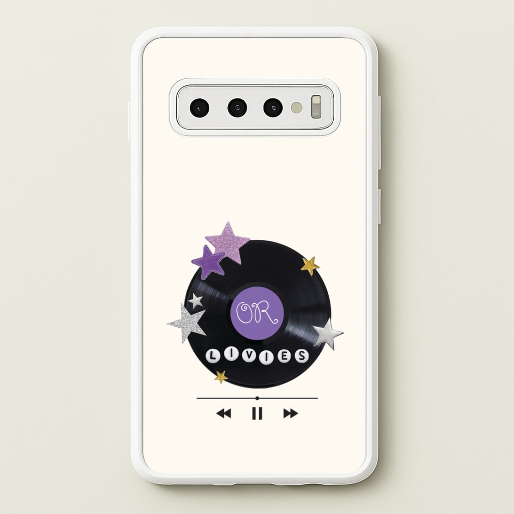 Amethyst Vinyl Scrapbook Galaxy S10 Case