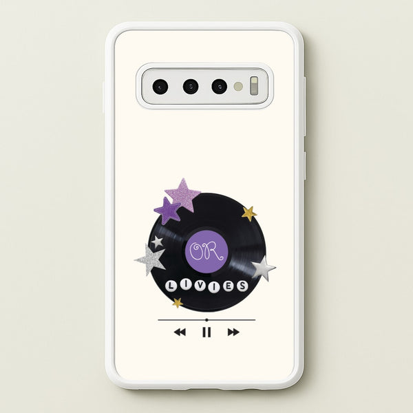 Amethyst Vinyl Scrapbook Galaxy S10 Plus Case