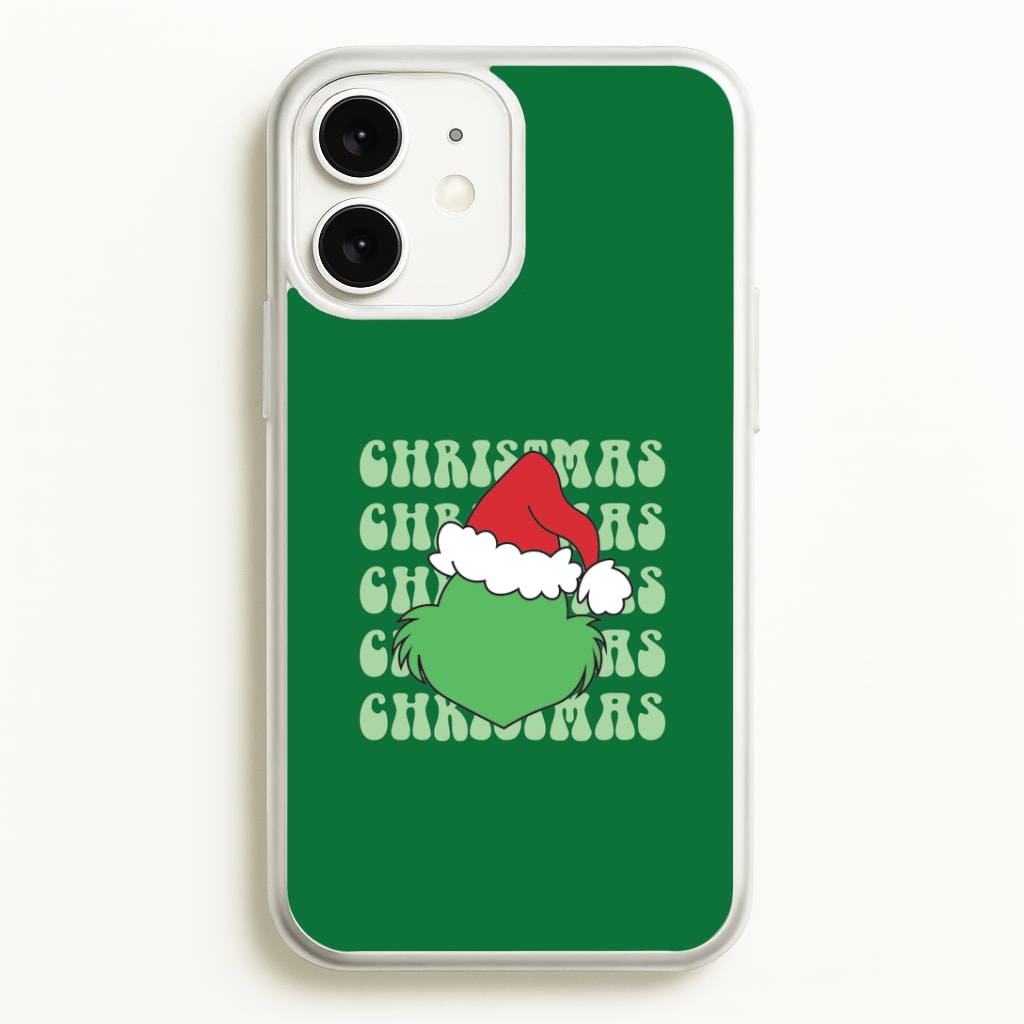 Green Creature Christmas iPhone 11 Case