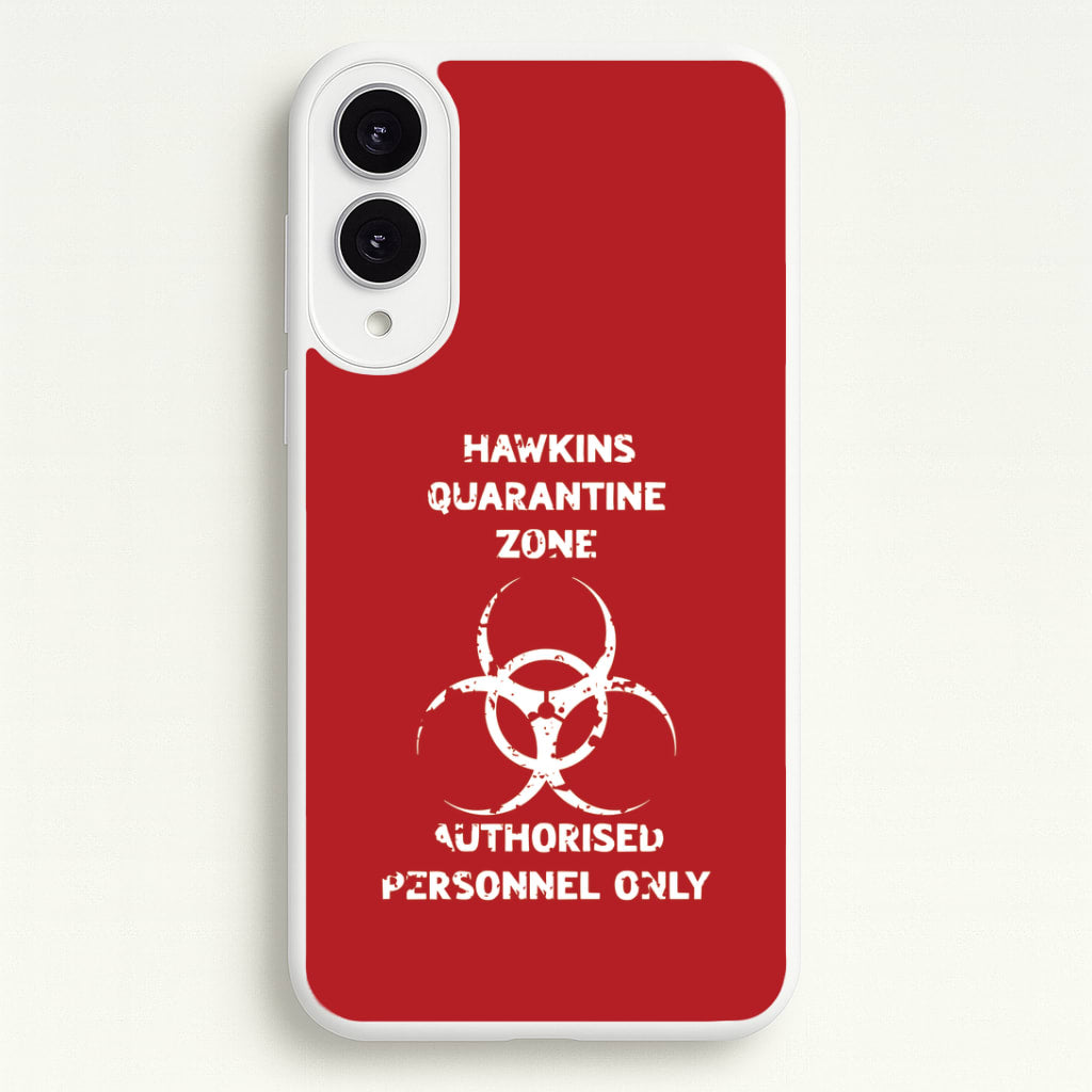 Hawkins Quarantine Zone Galaxy S25 Edge Case