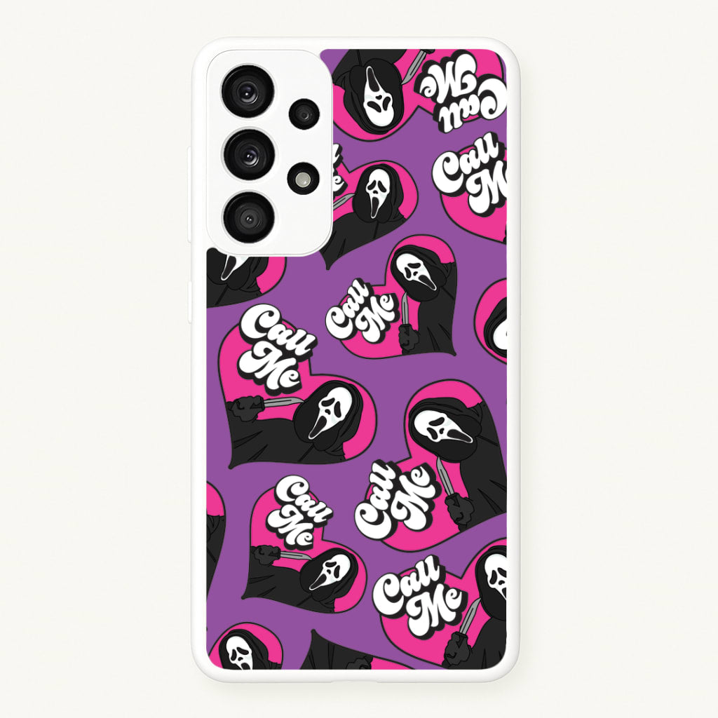 Call Me Heart Pattern Galaxy A33 Case