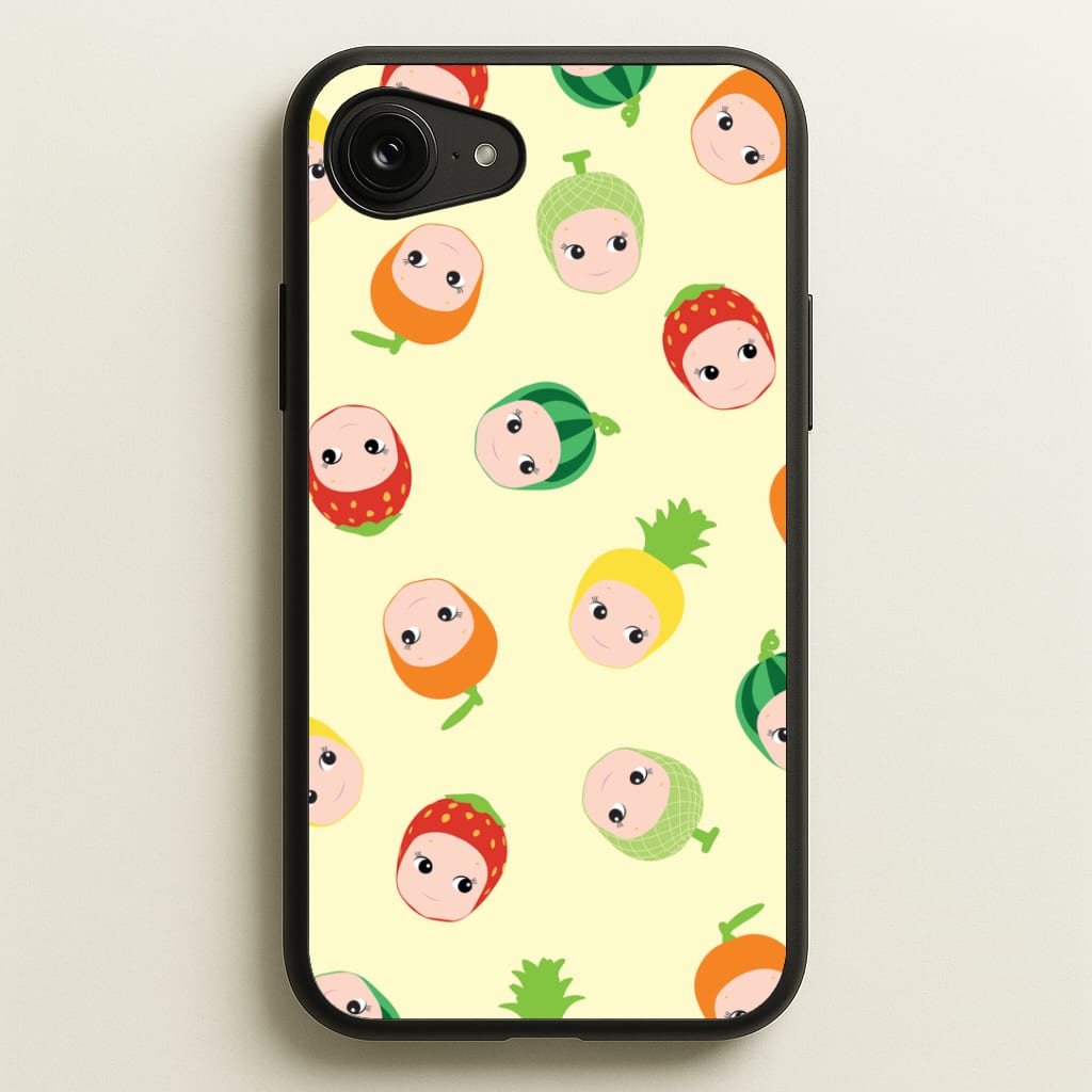Fruit Angels Pattern iPhone 16e Case