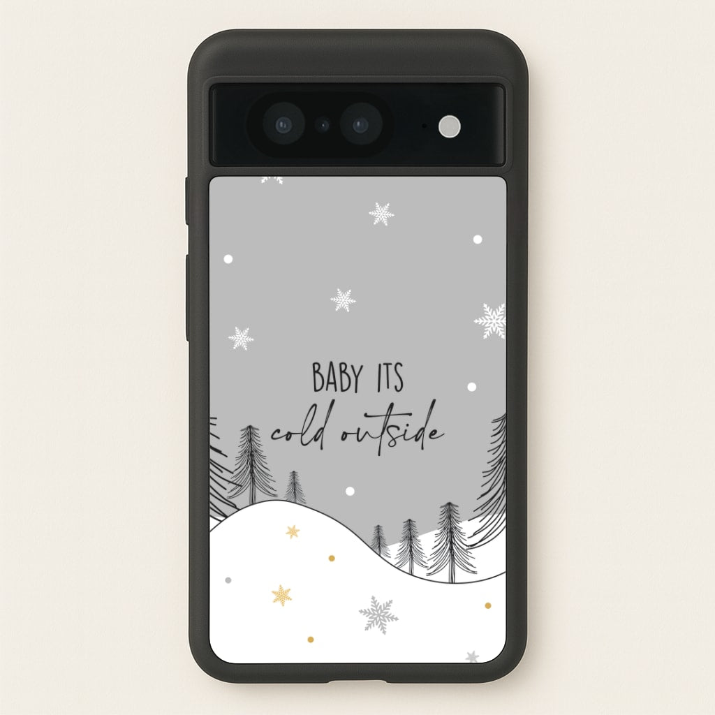 Baby It's Cold Outisde Landscape Google Pixel 8 Case