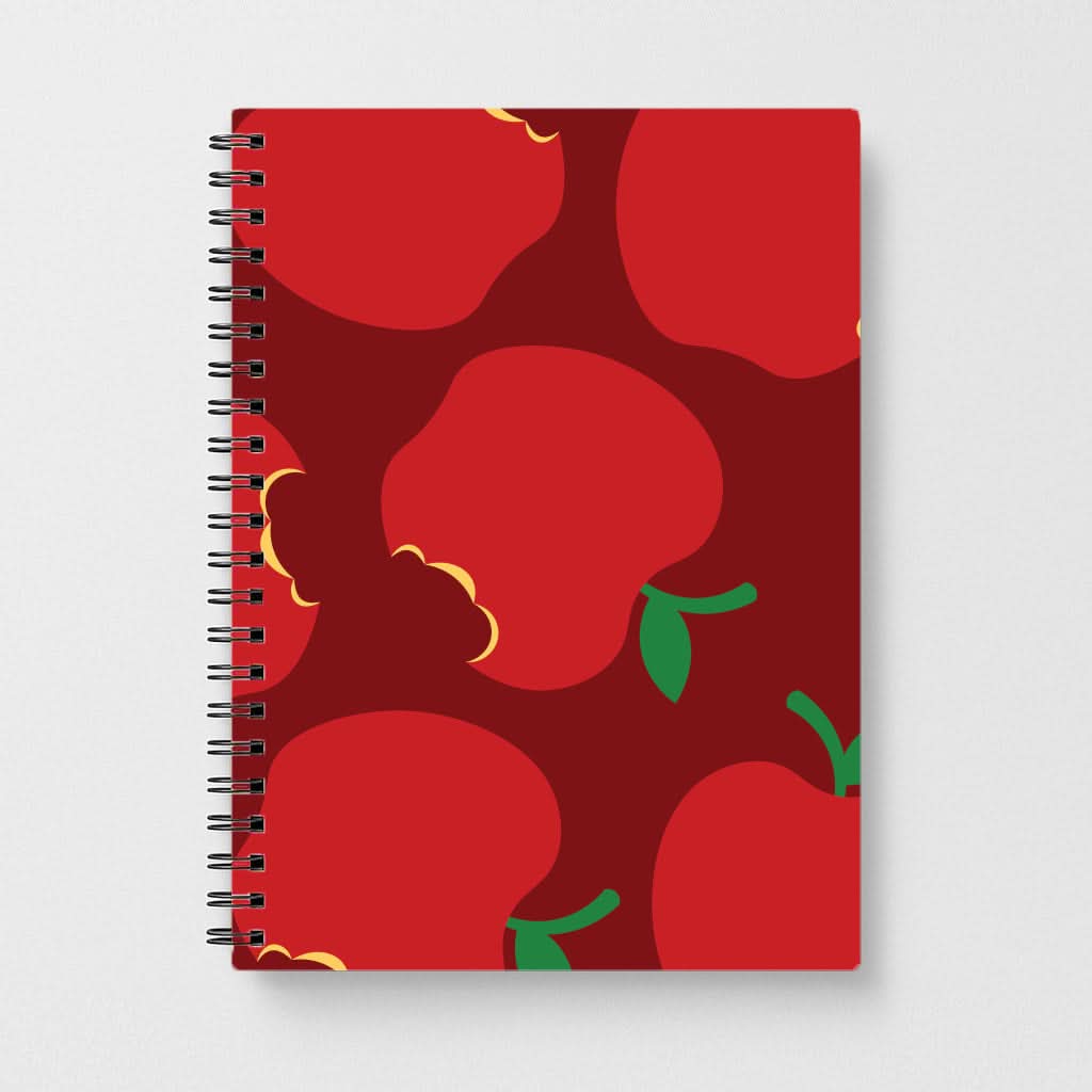 Teacher Apples Pattern Notebook