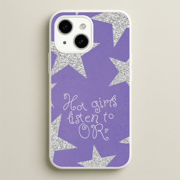 Hot Girls Listen To OR iPhone 14 Case