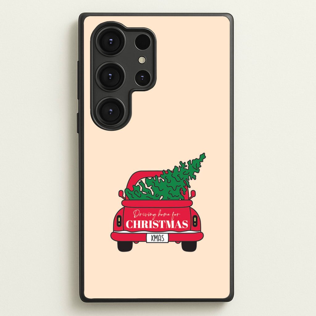 Driving Home For Christmas Truck Galaxy S25 Ultra Case