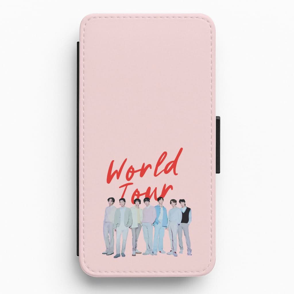 K-Pop Band Pastel Tour Flip / Wallet Phone Case