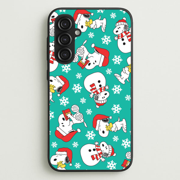 Christmas Cartoon Beagle Pattern Galaxy S23FE Case