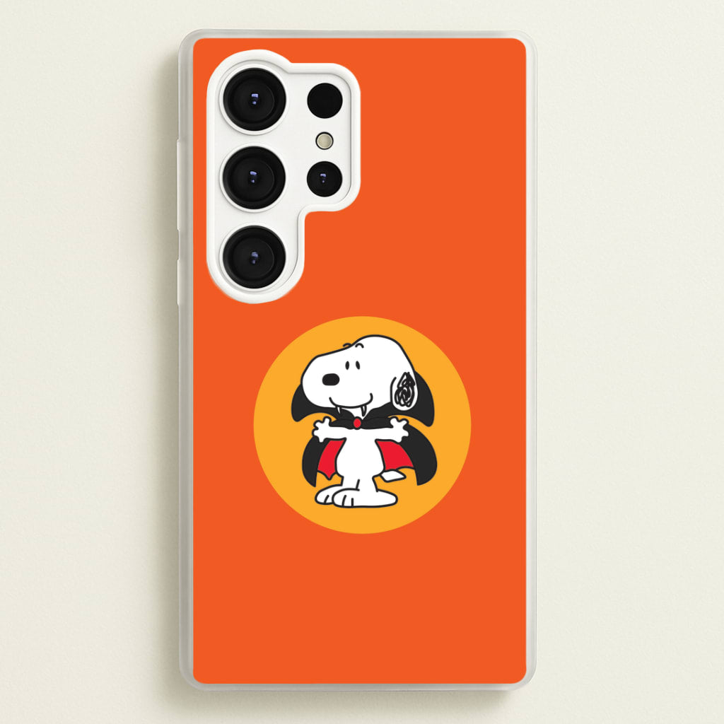 Cartoon Beagle Vampire Galaxy S25 Ultra Case
