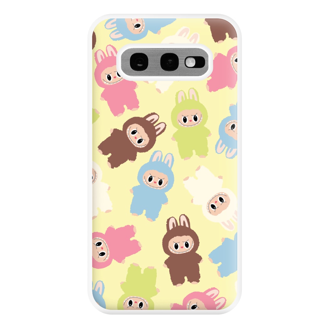 Colourful Little Monsters Pattern Galaxy S10e Case