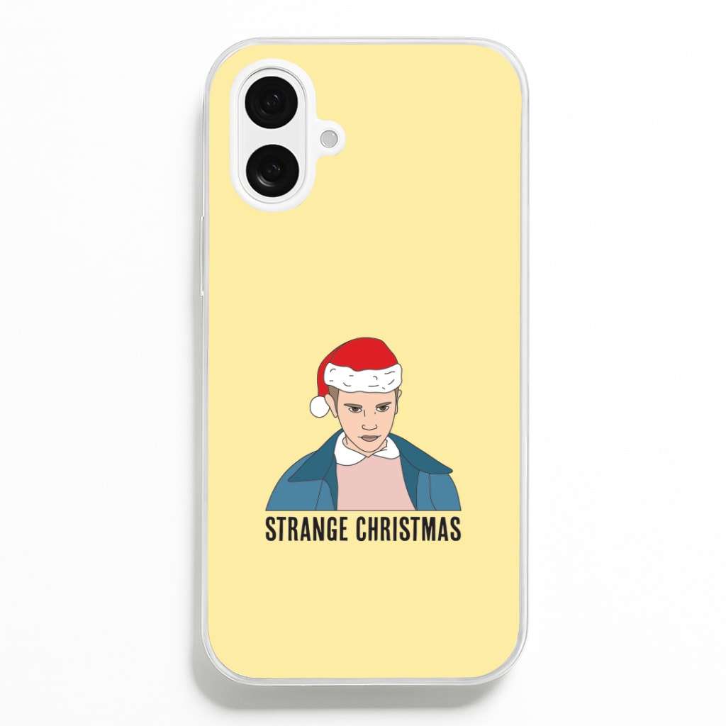 Strange Christmas iPhone 16 Plus Case