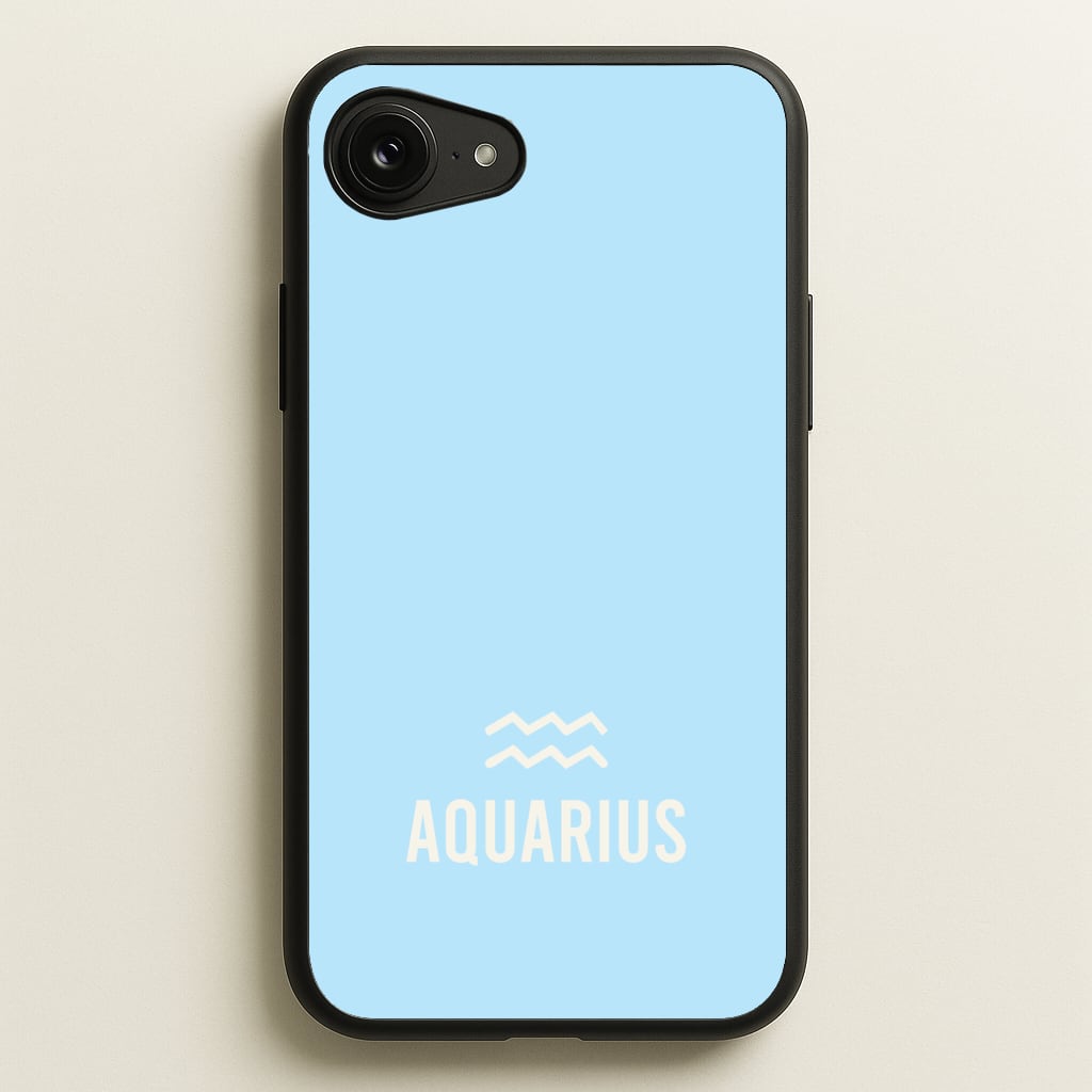 Aquarius Pastel Zodiac iPhone 16e Case