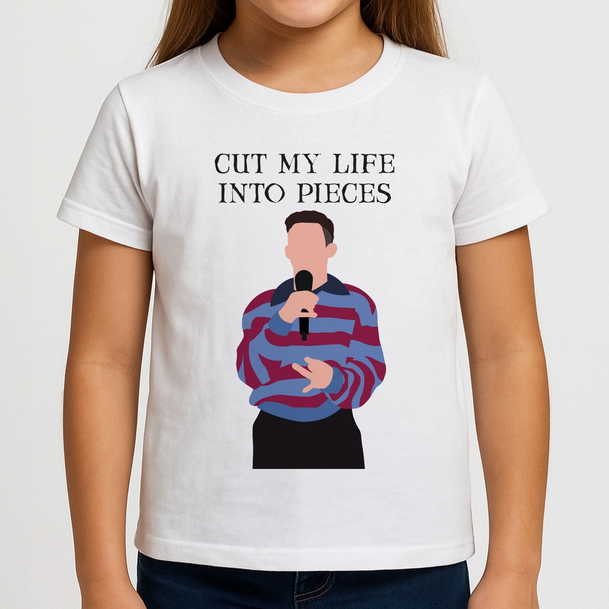 Cut My Life Into Pieces Karaoke Girls T-Shirt