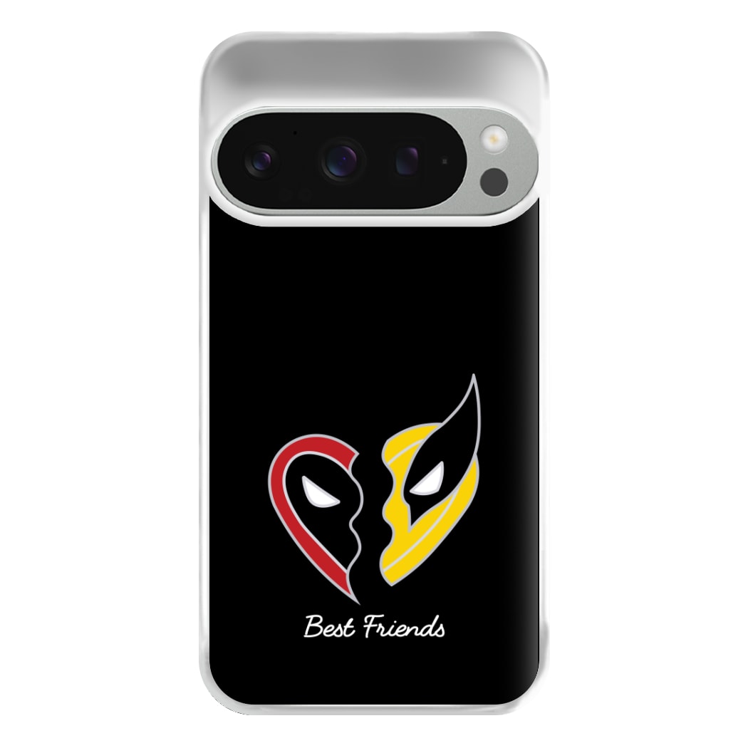 Superhero Best Friends Locket Google Pixel 9 Pro XL Case