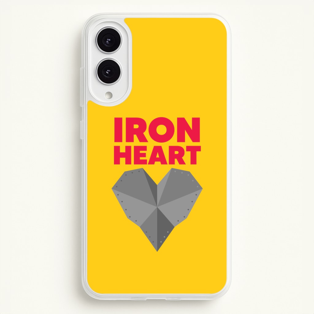 Metal Heart Galaxy S25 Edge Case