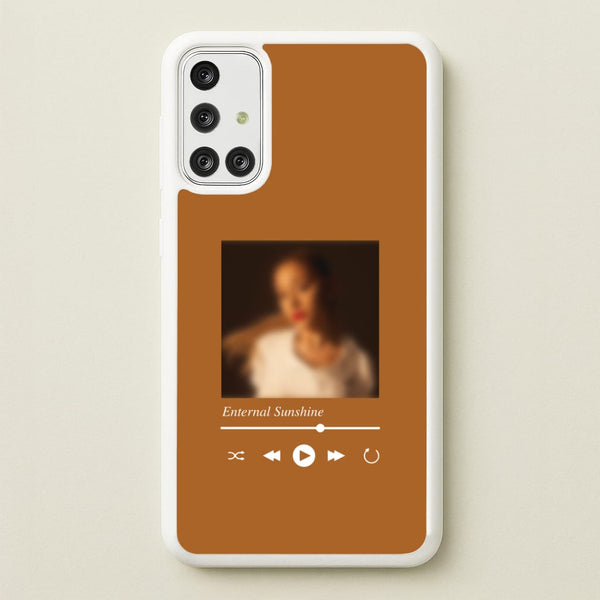 Sunshine Music Player Galaxy A71 Case