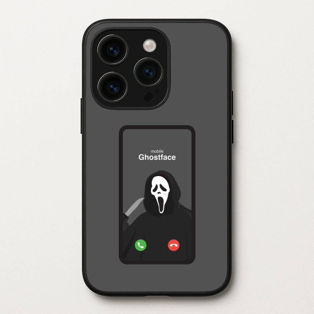 Caller ID Ghostface iPhone 15 Pro Max Case