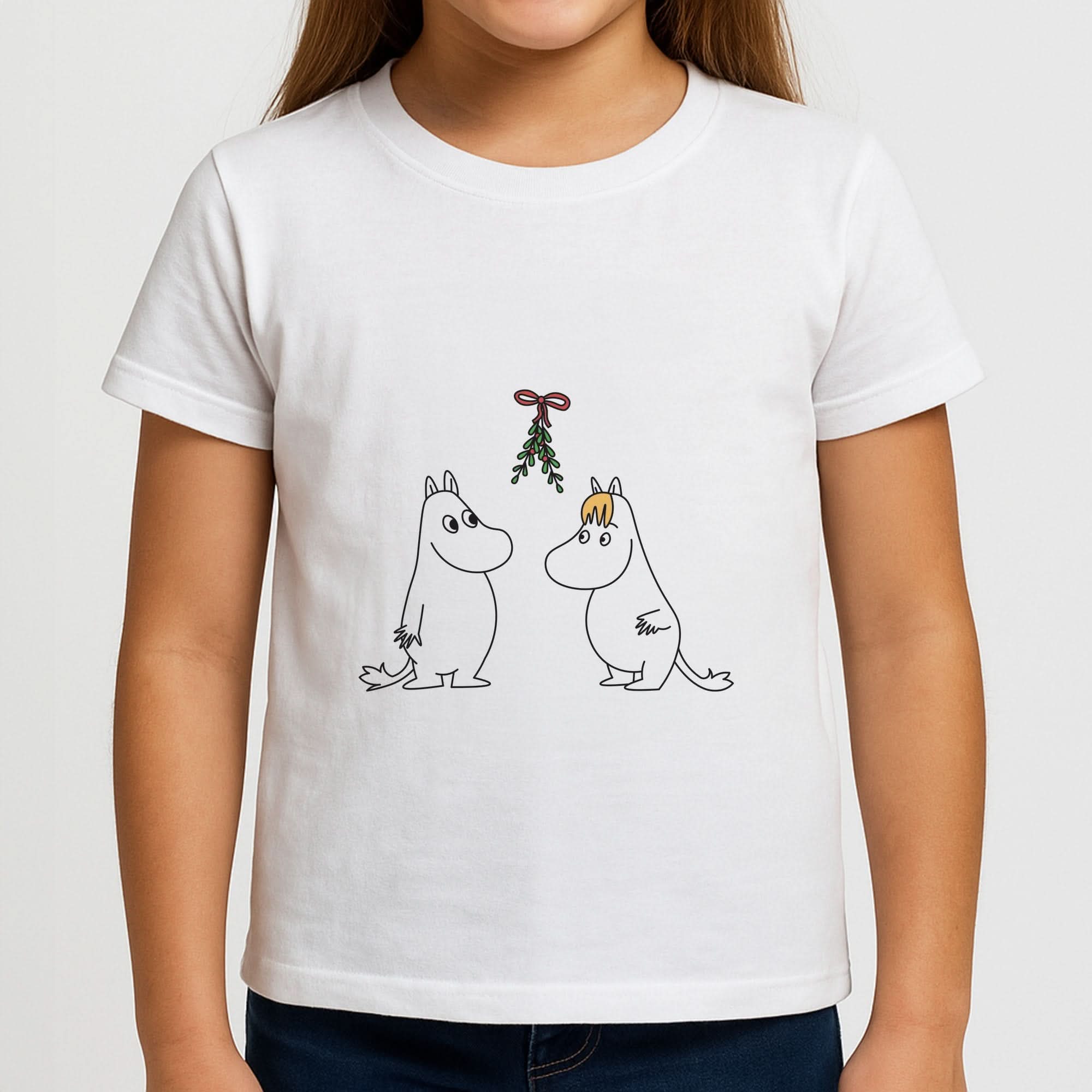 Mistletoe Mooms Girls T-Shirt