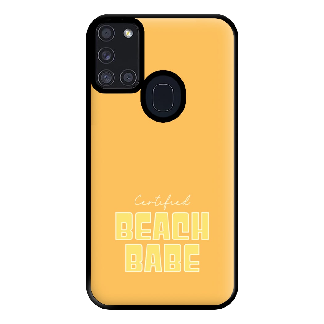Certified Beach Babe Galaxy A21s Case