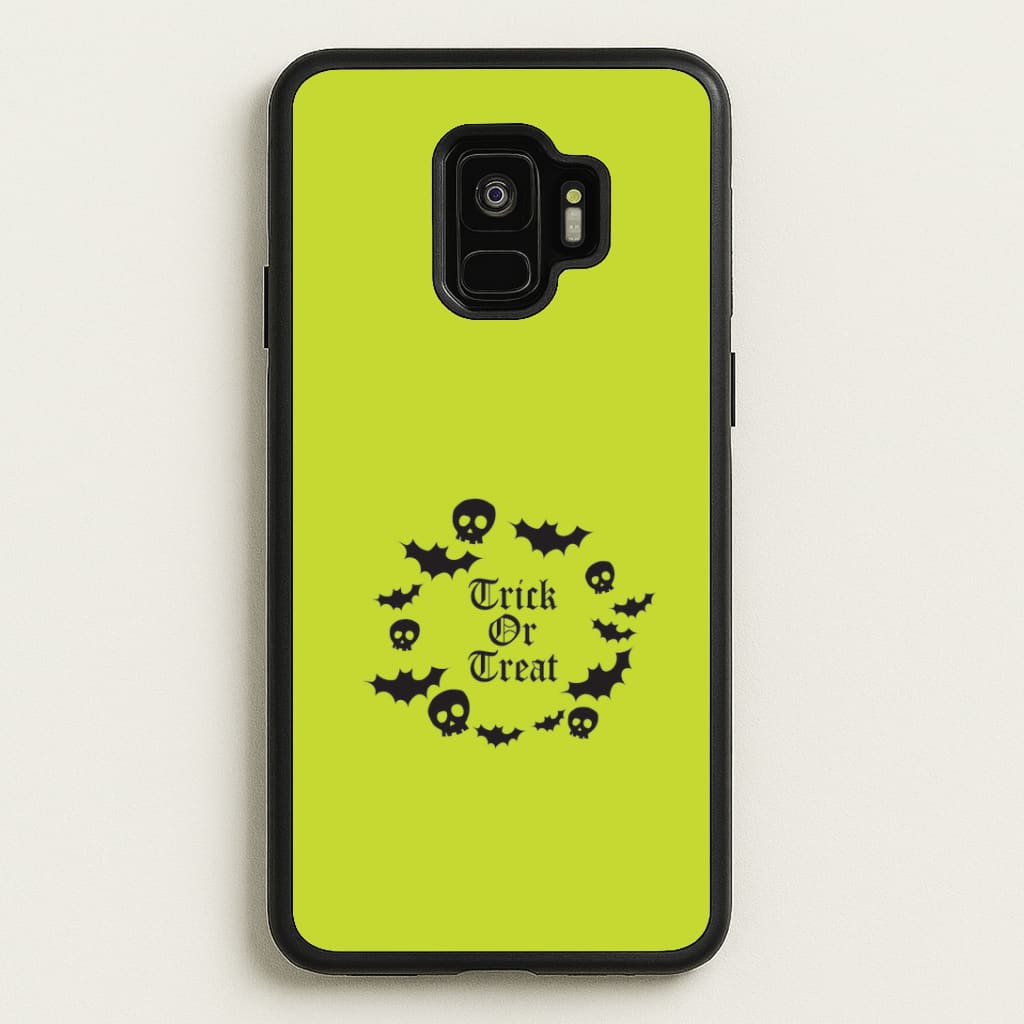 Trick Or Treat Wreath Galaxy S9 Case