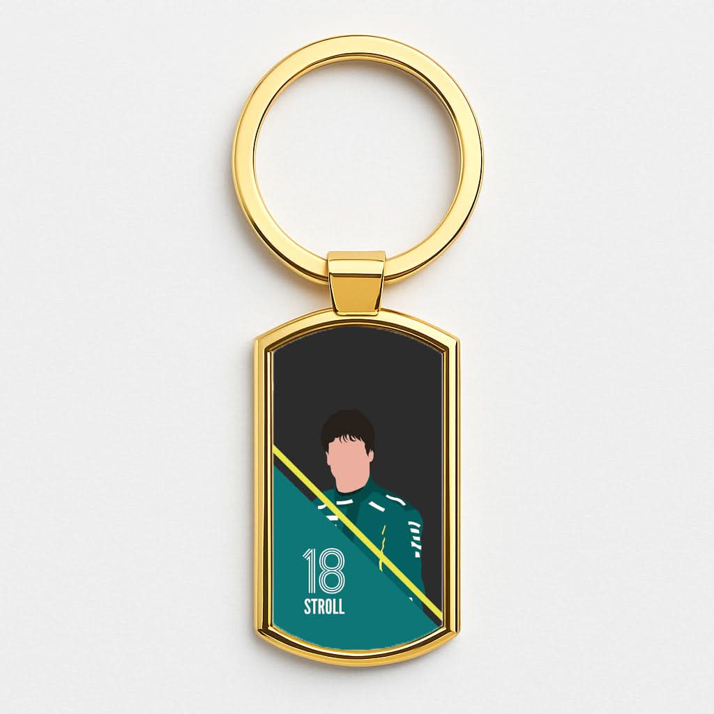 Stroll 2026 Gold Keyring