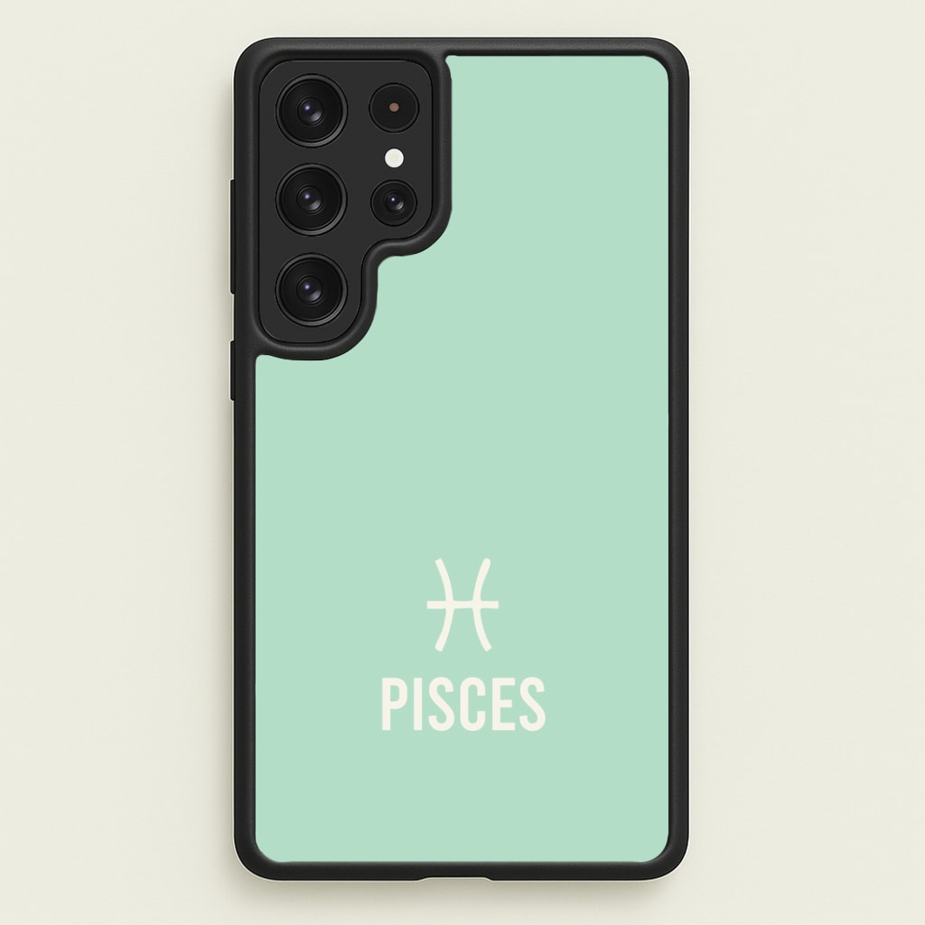 Pisces Pastel Zodiac Galaxy S22 Ultra Case