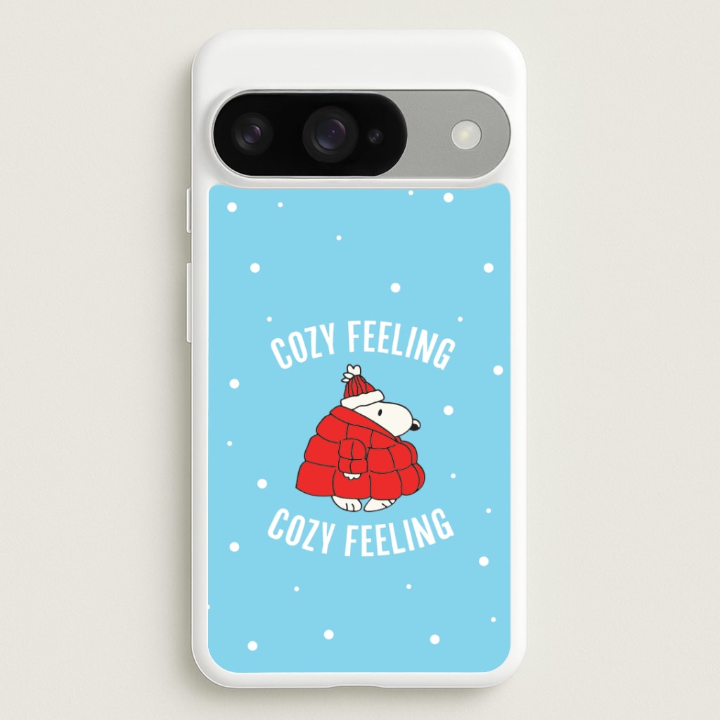 Cozy Feeling Cartoon Beagle Puffer Jacket Google Pixel 10 / 10 Pro Case