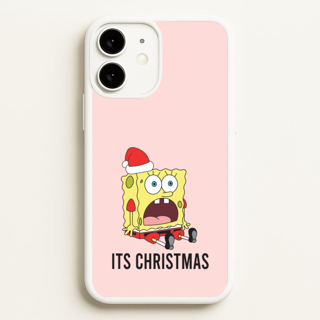 It's Christmas Cartoon Sponge iPhone 11 Case