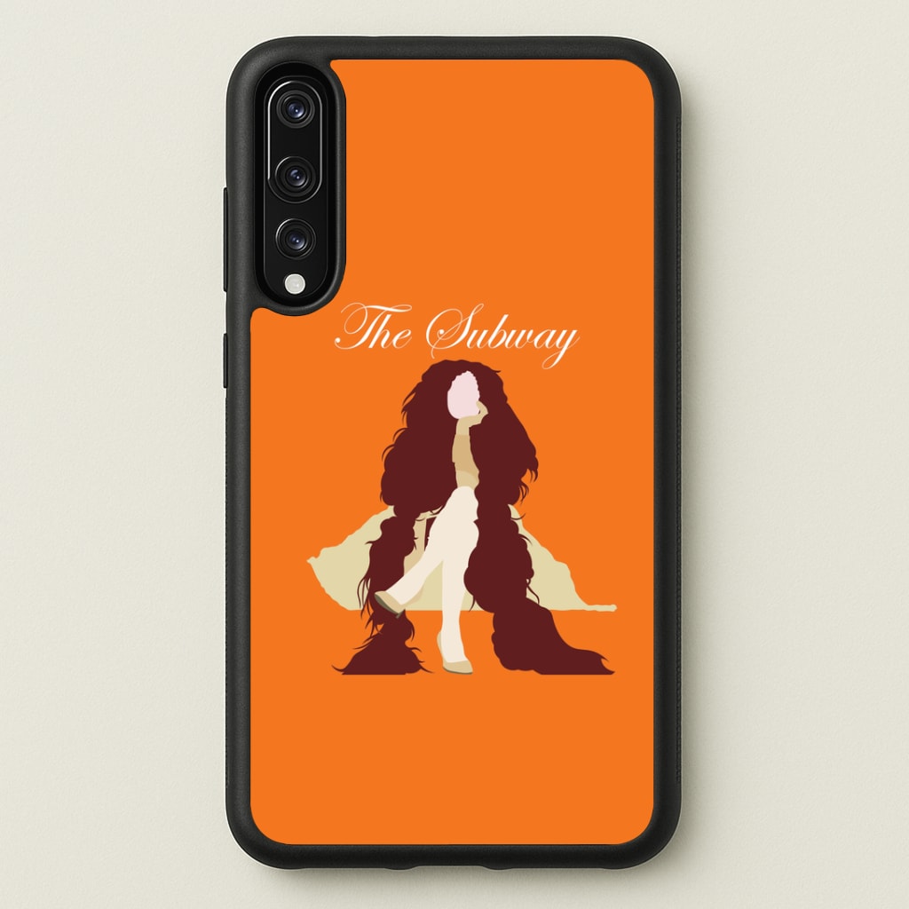 Subway Orange Huawei P20 Pro Case
