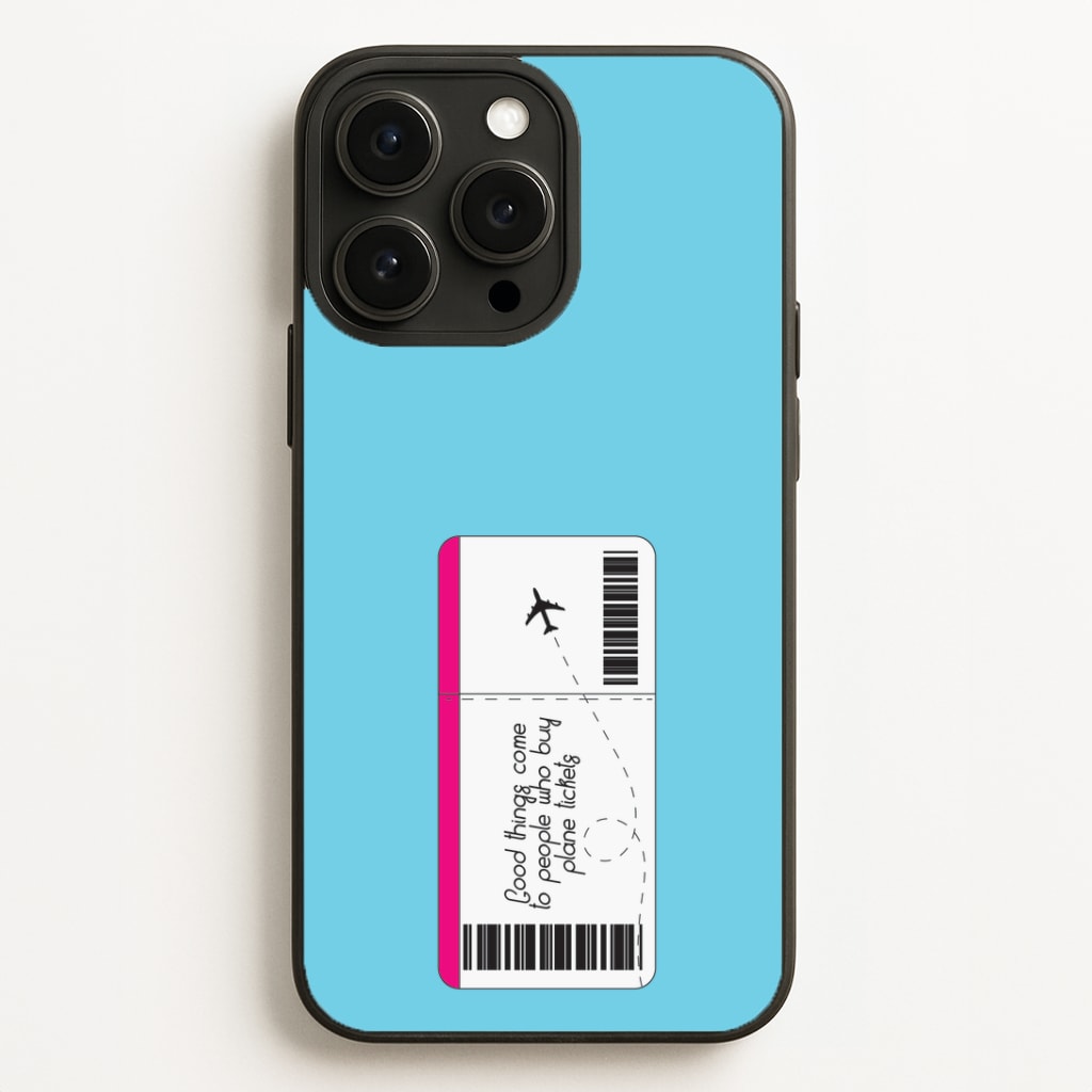 Buy Plane Tickets - Travel Phone Case for iPhone, Samsung Galaxy and Google Pixel