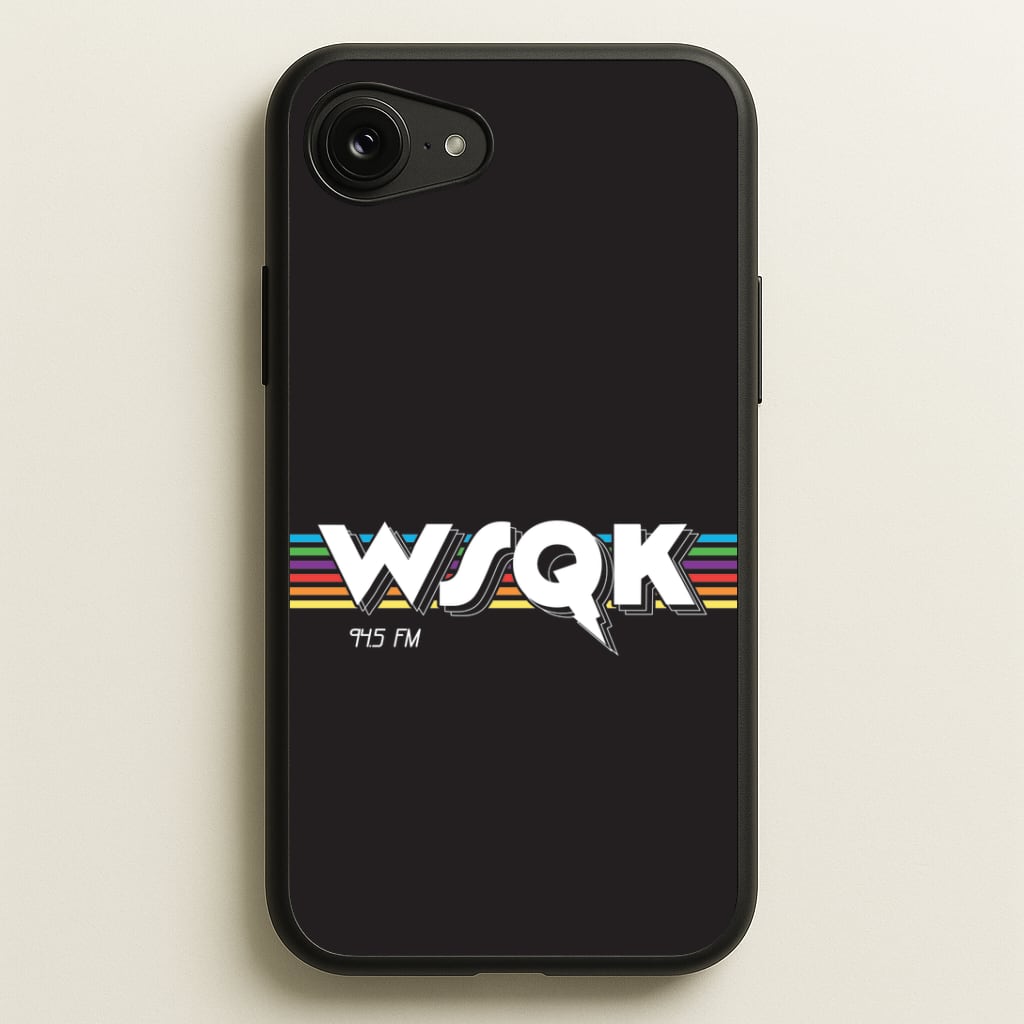 WSQK Radio iPhone 16e Case