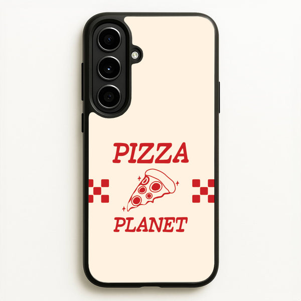 Retro Pizza Planet Galaxy A56 Case