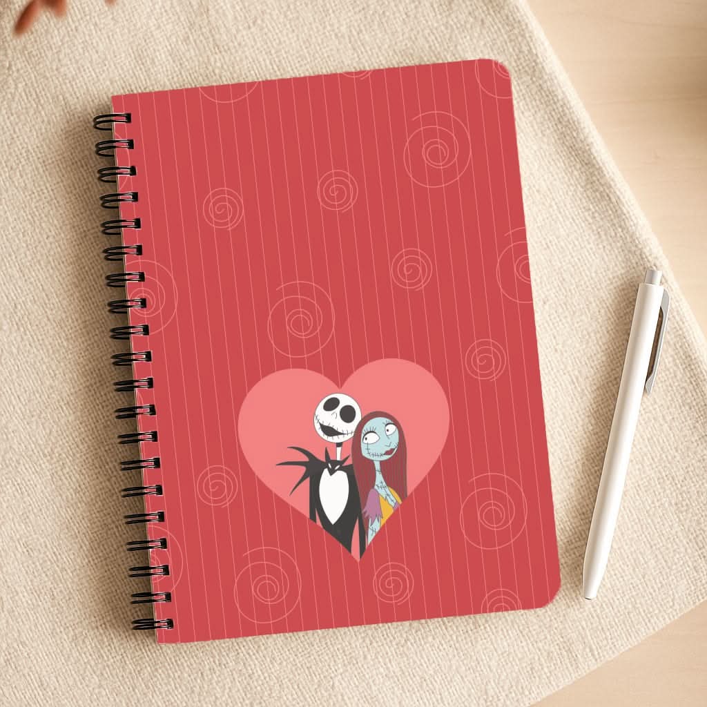 J And S Heart Notepad