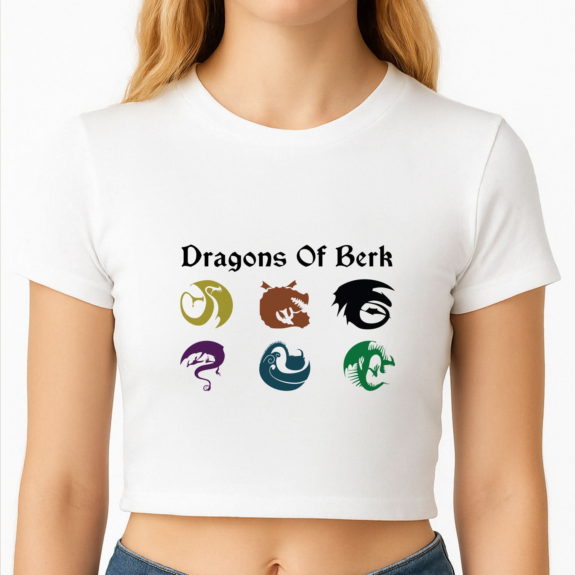 Dragons Of Berk Crop Top