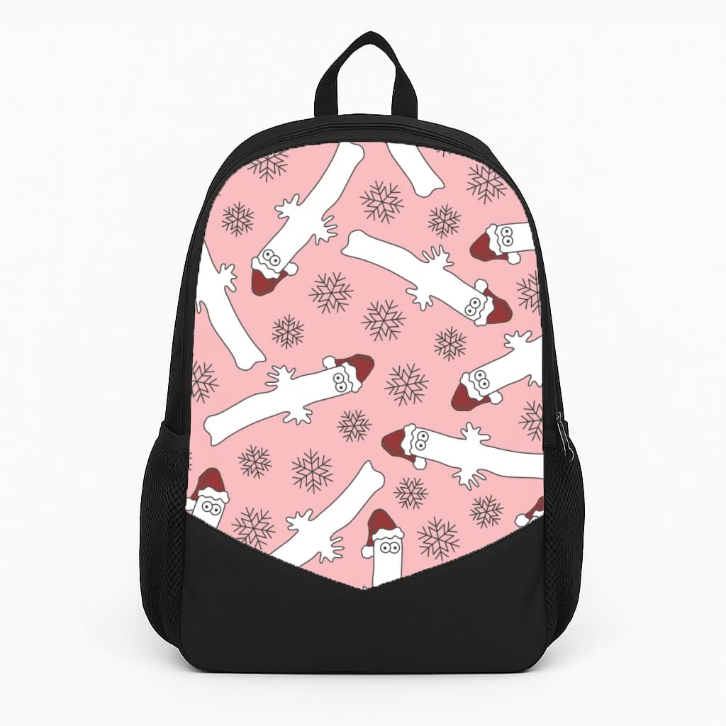 Wiggly Moom Xmas Hat Pattern Backpack