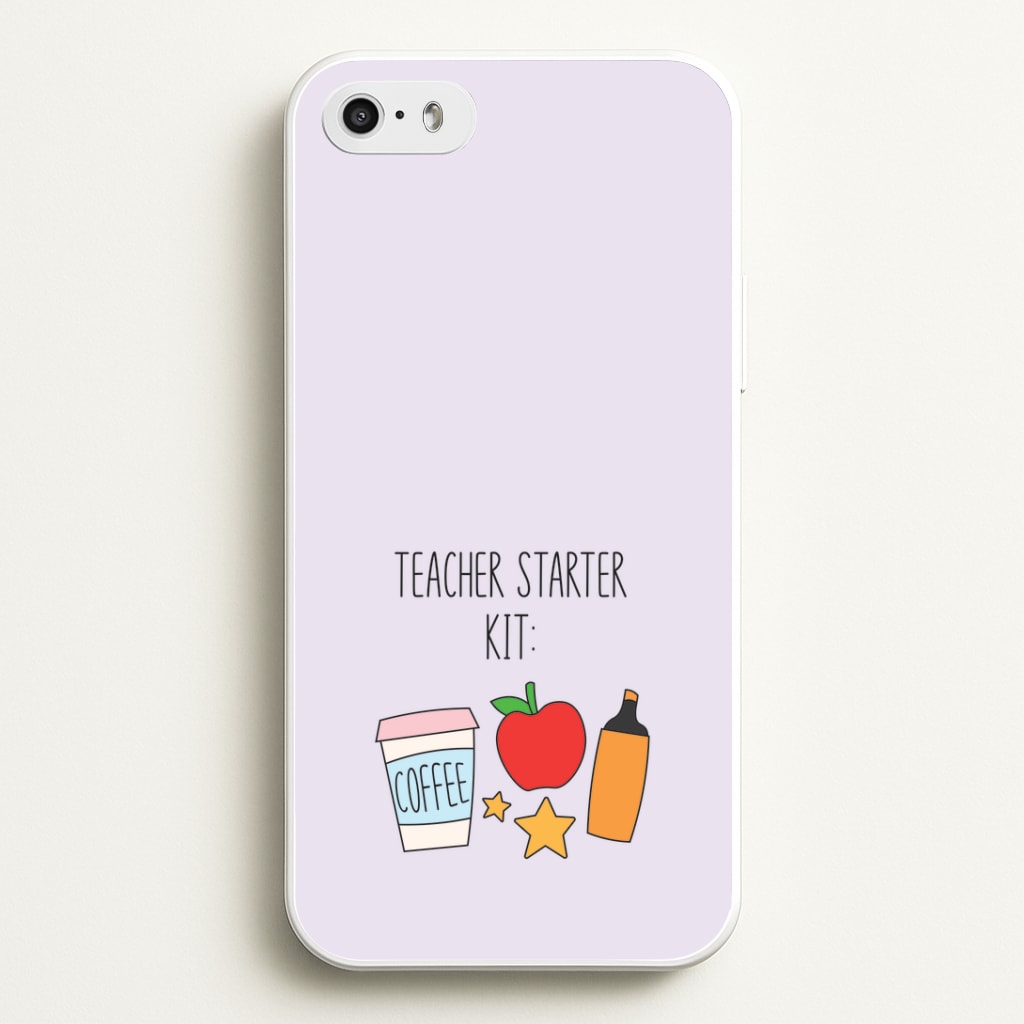 Teacher Starter Kit iPhone 5 / 5s / SE 2016 Case
