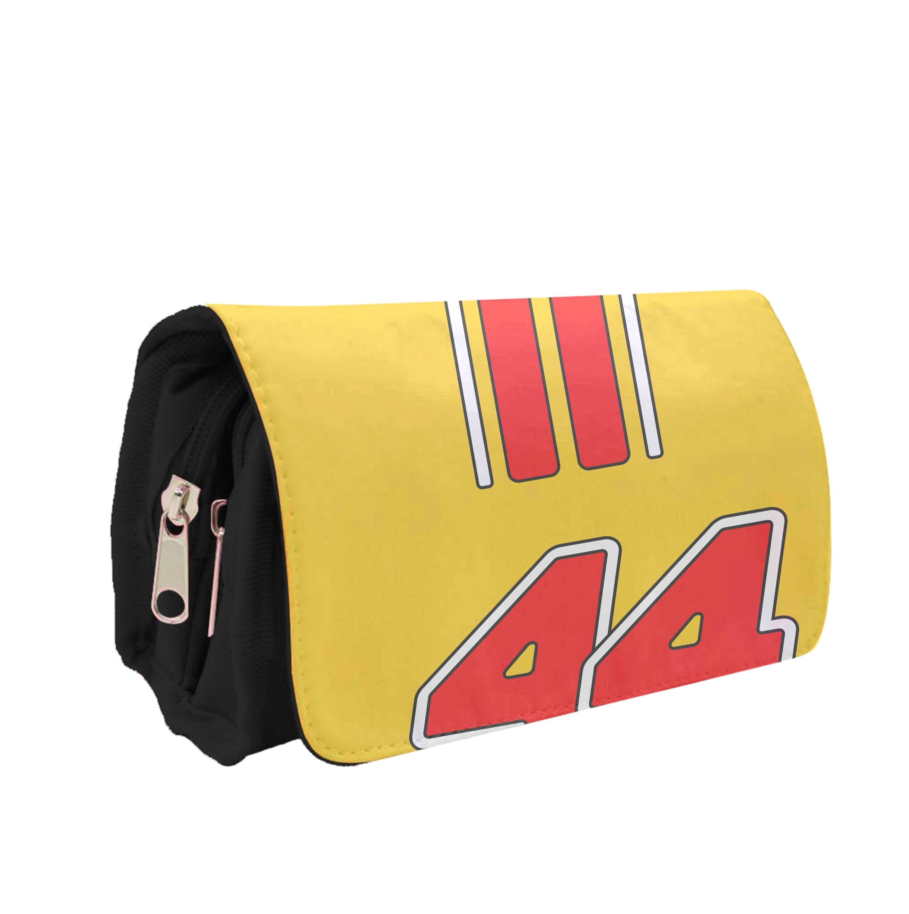 Retro Yellow And Red Hamilton Pencil Case