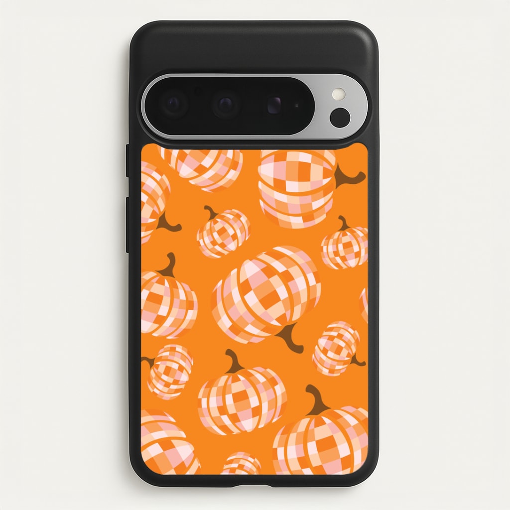 Disco Pumpkins Pattern Google Pixel 9 Pro XL Case