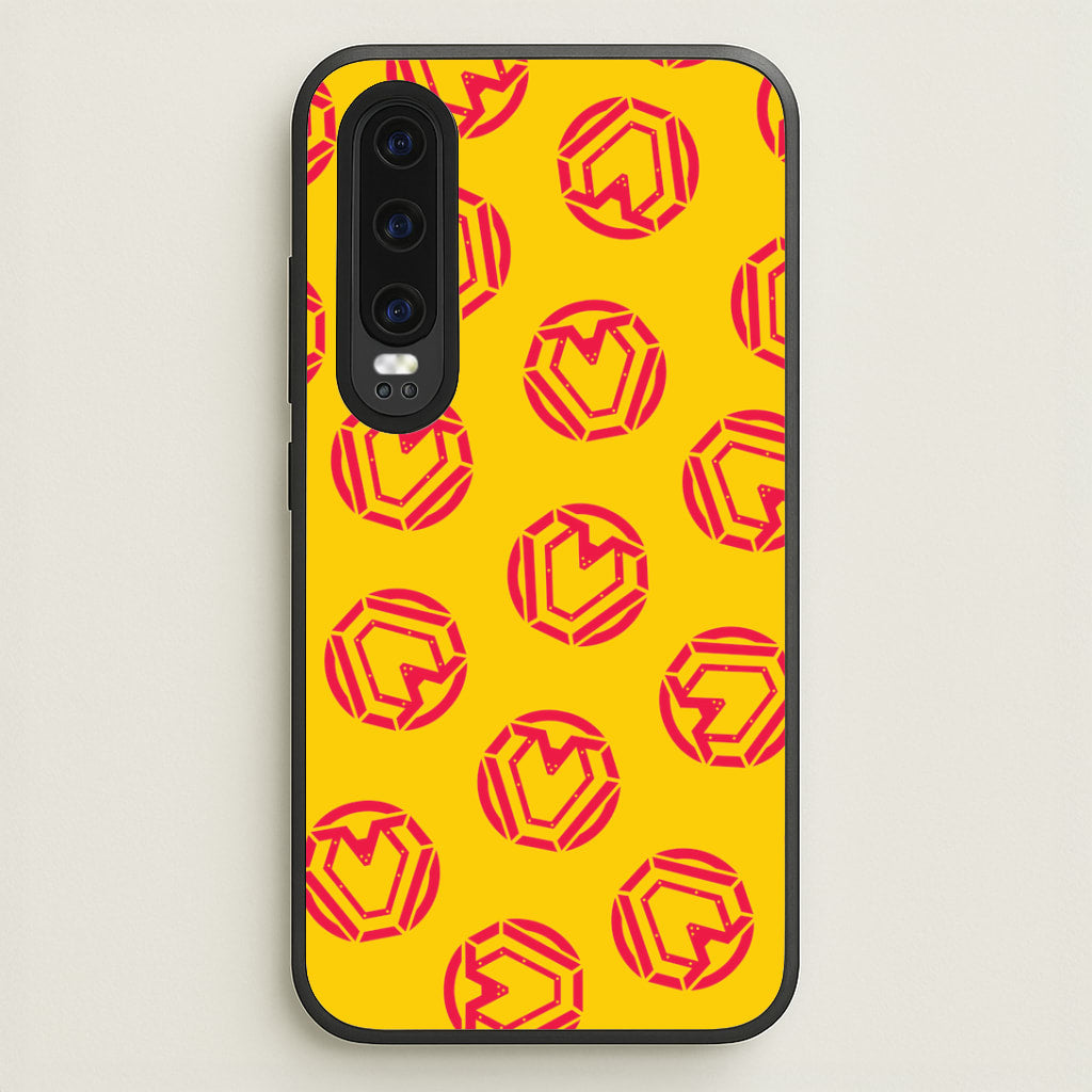 Metal Heart Pattern Huawei P30 Case