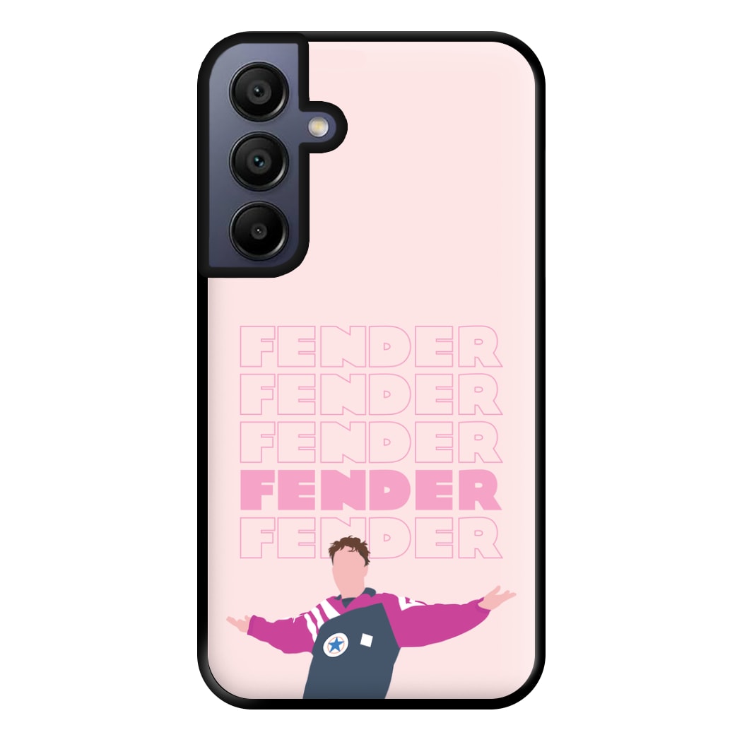 Fender Pink Sports Jersey Galaxy A16 Case