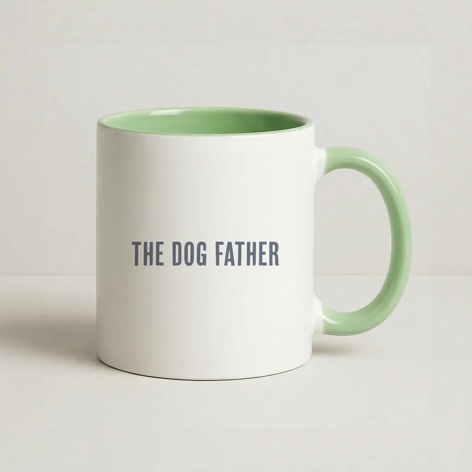The Dog Father Green Mug