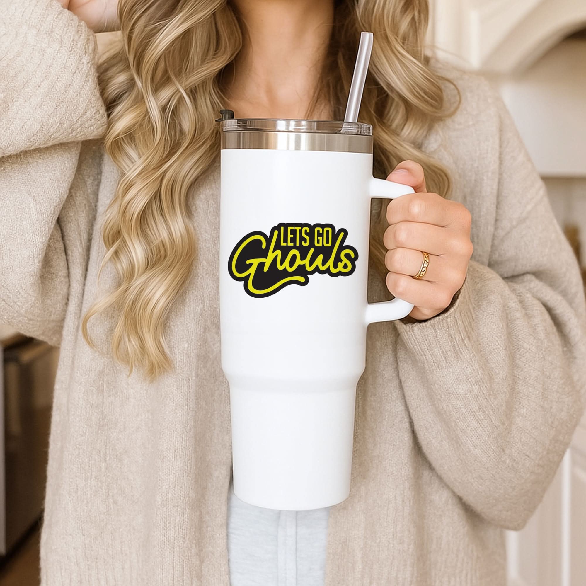 Let's Go Ghouls Tumbler