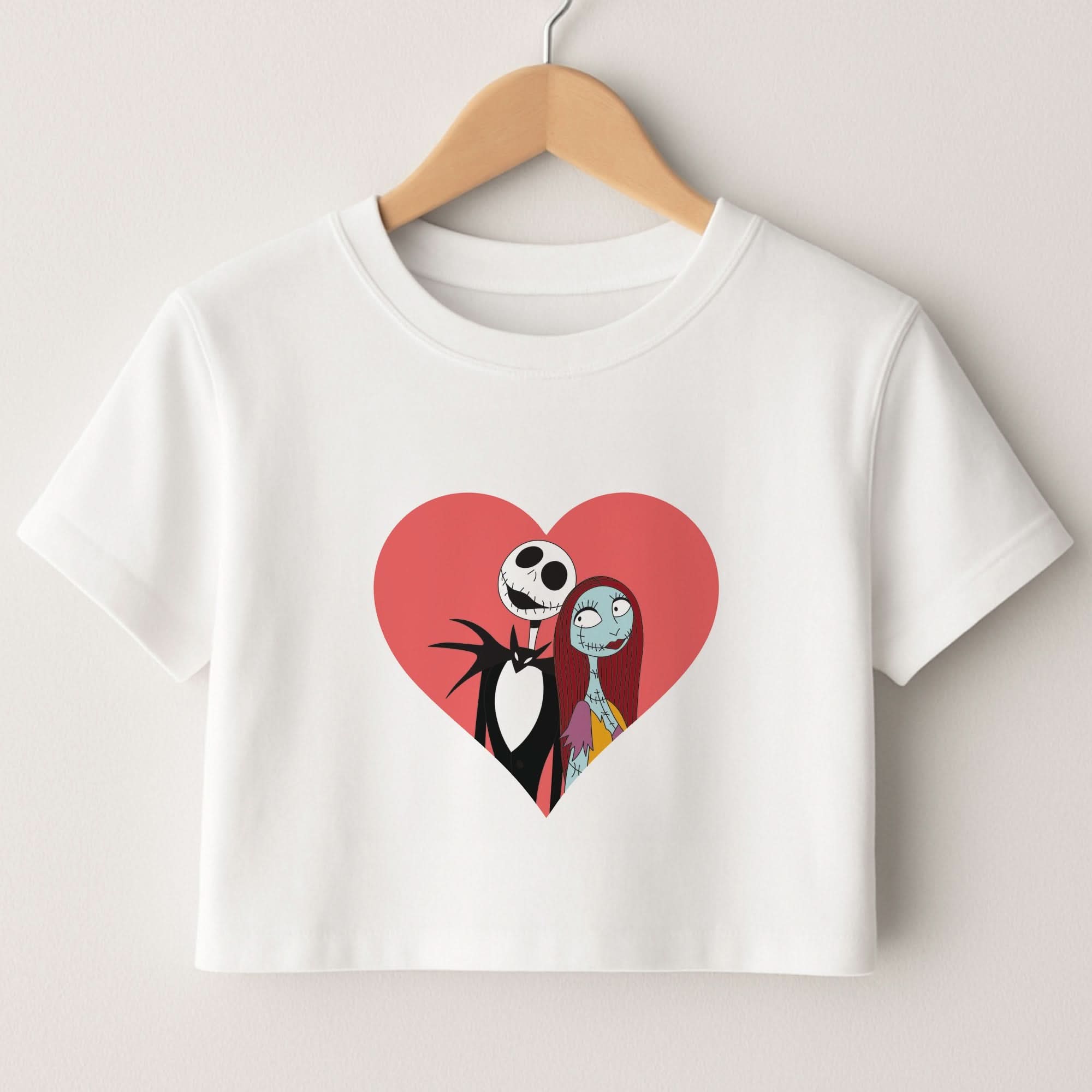 J And S Heart Crop top